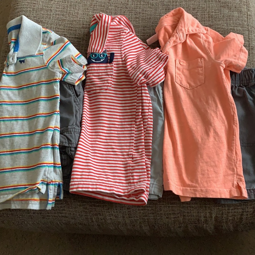Bundle of 3 Adorable Carter’s Sets (6 pieces)